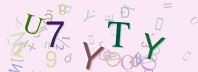 This is a captcha-picture. It is used to prevent mass-access by robots. (see: www.captcha.net)
