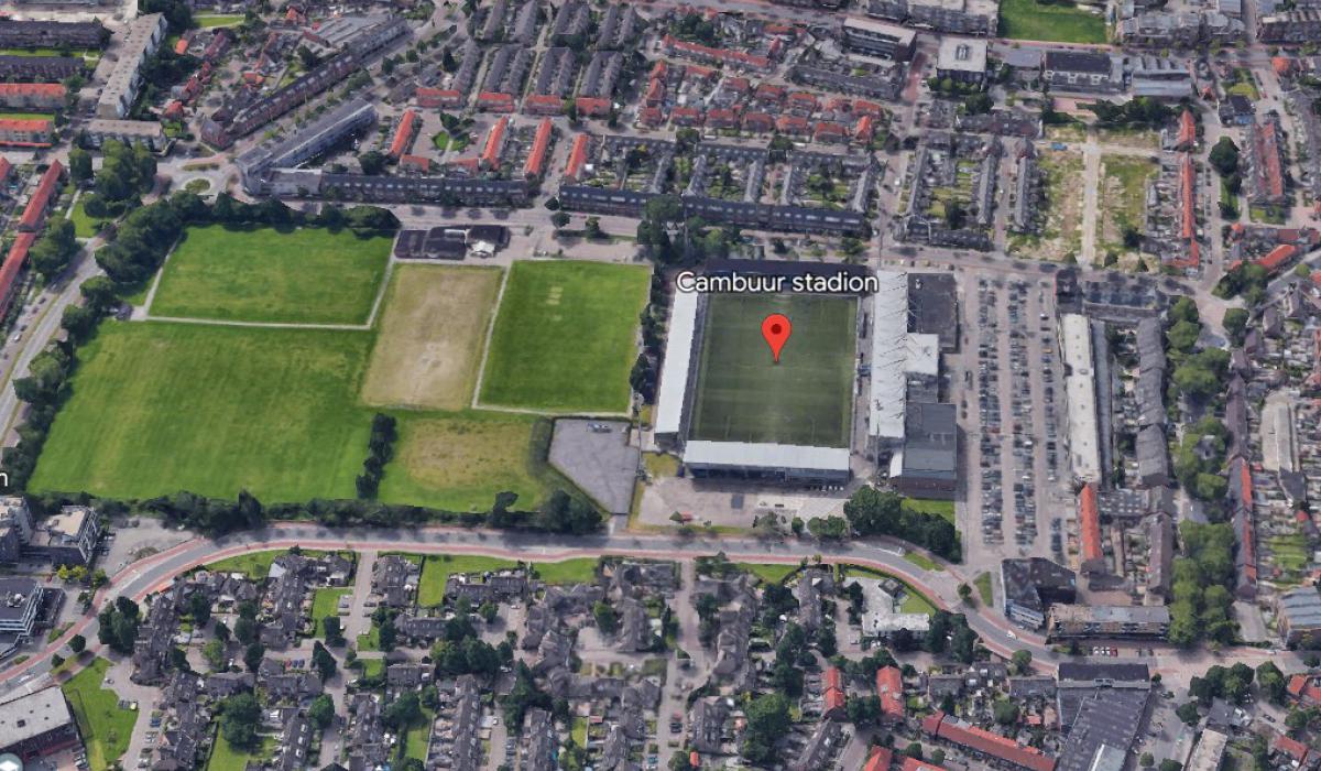 Nieuwe bouwcultuur Leeuwarden/Stadion Cambuur googel earth.jpg